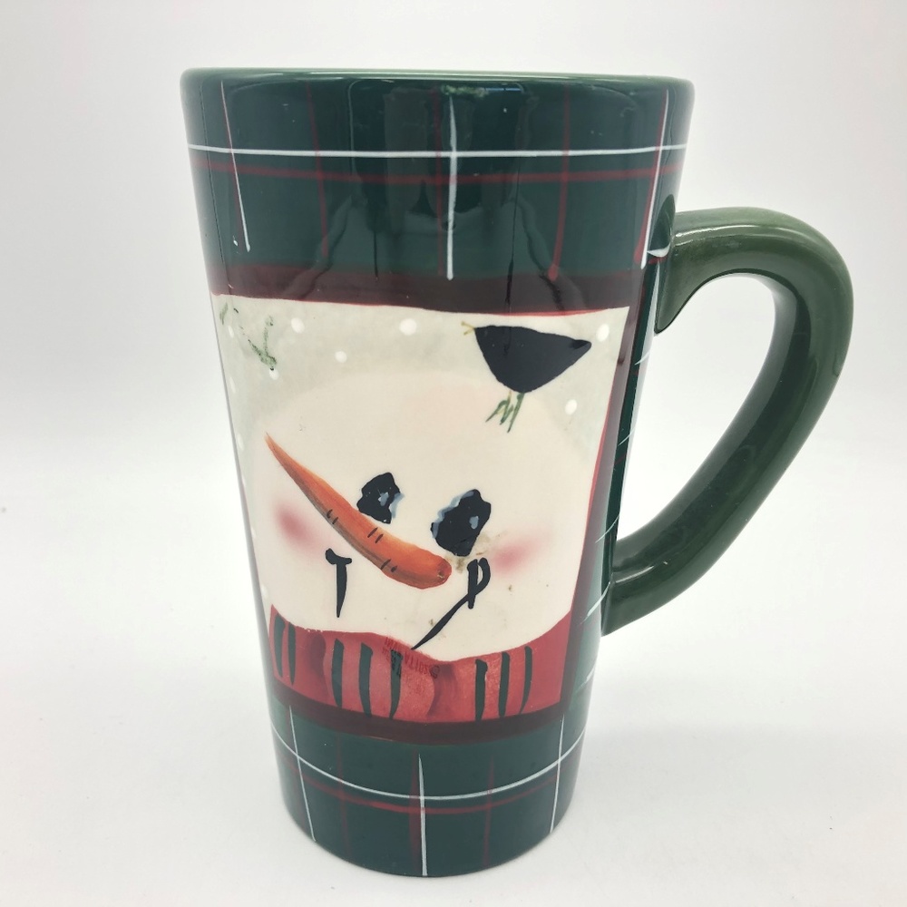 Sakura Snowmen Portraits Fiddlestix Coffee Mug